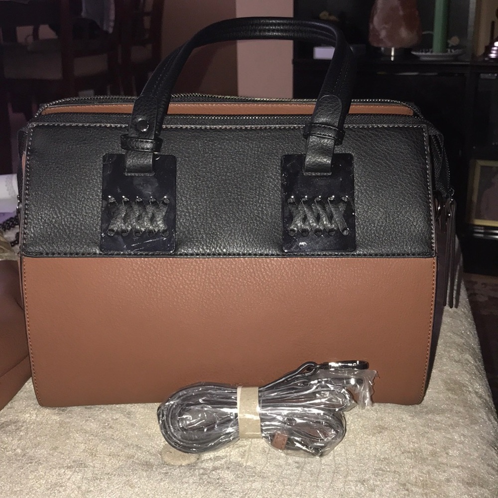 BLACK & BROWN BAG